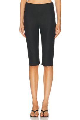 L'Academie L'Academie Anaia Linen Capri Pant