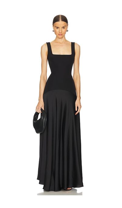 chinese dress ladies Ivy Linen Midi Dress-Olive, Ivory Stripe