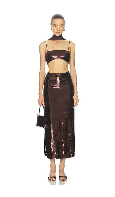 L'Academie L'Academie By Marianna Veleda Sequin Top