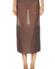 L'Academie L'Academie Cecille Midi Skirt - 1