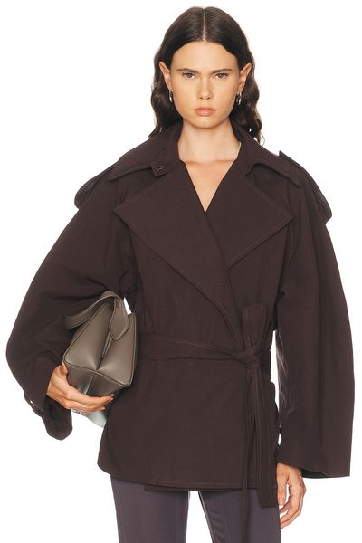 L'Academie L'Academie Cooper Cropped Trench Jacket