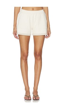 L'Academie L'Academie Dae Contrast Knit Short