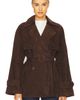L'Academie L'Academie Elae Suede Jacket - 1