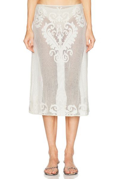 L'Academie L'Academie Fallon Midi Skirt