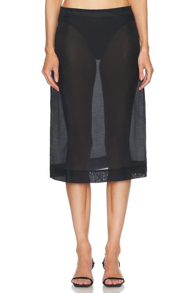 L'Academie L'Academie Gabin Midi Skirt