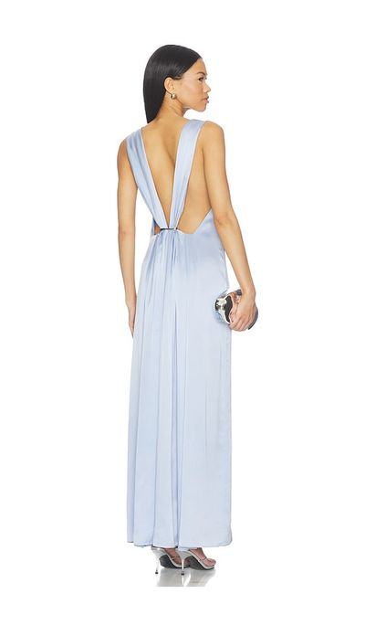 L'Academie L'Academie Harper Silk Gown