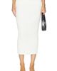 L'Academie L'Academie Jordin Foldover Rib Midi Skirt - 1