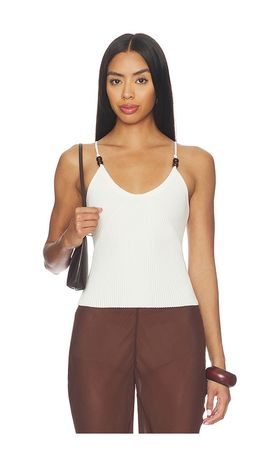 L'Academie L'Academie Kennji Beaded Knit Tank