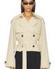 L'Academie L'Academie Kimmi Cropped Trench Jacket - 1