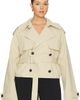 L'Academie L'Academie Kimmi Cropped Trench Jacket - 2
