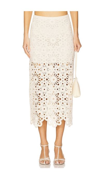 L'Academie L'Academie Shay Midi Skirt