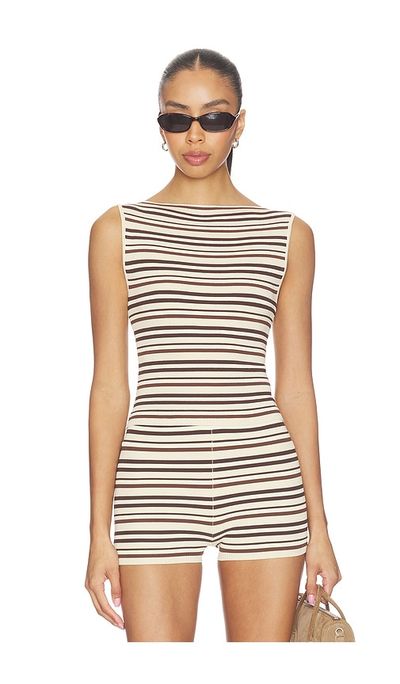 L'Academie L'Academie Taylar Stripe Tank