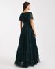 Lace & Beads Lace & Beads Bridesmaid maxi dress in dark green - 2