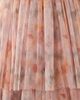 Lace & Beads Lace & Beads tulle bandeau ruched tiered maxi dress in pink floral-Multi - 3