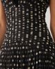 Lace & Beads Lace & Beads tulle velvet trim sleeveless plunge neck tiered maxi dress in black polka dot-Multi - 2