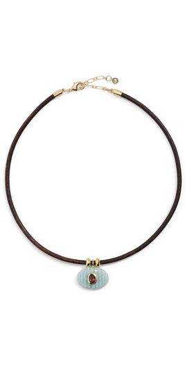 Lacey Ryan Lacey Ryan Aquamarine Horizontal Treasure Necklace Blue One