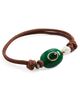 Lacey Ryan Lacey Ryan Green Agate Kandi Bracelet Brown/Green One - 1