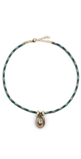 Lacey Ryan Lacey Ryan Jordy Necklace Brown/Blue One
