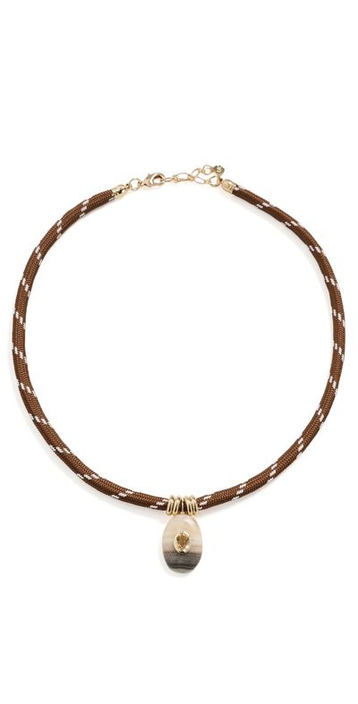 Lacey Ryan Lacey Ryan Leigh Necklace Brown One
