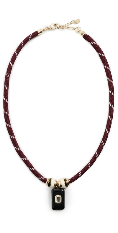 Lacey Ryan Lacey Ryan Madison Necklace Burgandy/Black/Burgandy One