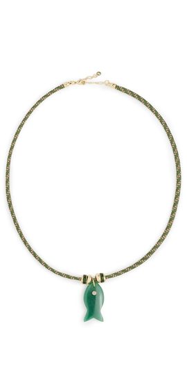 Lacey Ryan Lacey Ryan Paracord Fish Necklace Green One