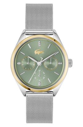 Lacoste Lacoste Atena Multifunction Mesh Strap Watch, 34mm