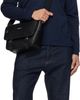 Lacoste Lacoste Black Ossian Flap Close Leather Satchel Bag - 4