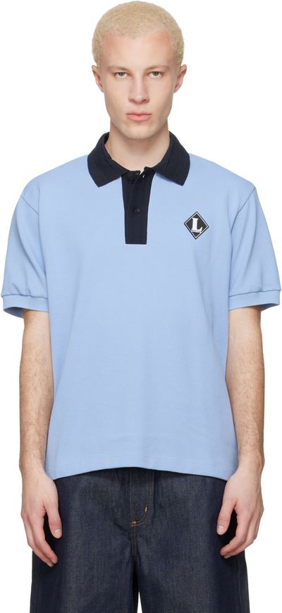 Lacoste Lacoste Blue 'French Made' Classic Fit Badge Polo