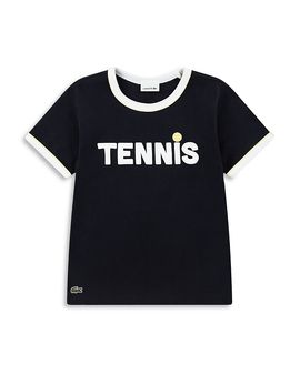 Lacoste Lacoste Boys' Tennis Ringer Tee