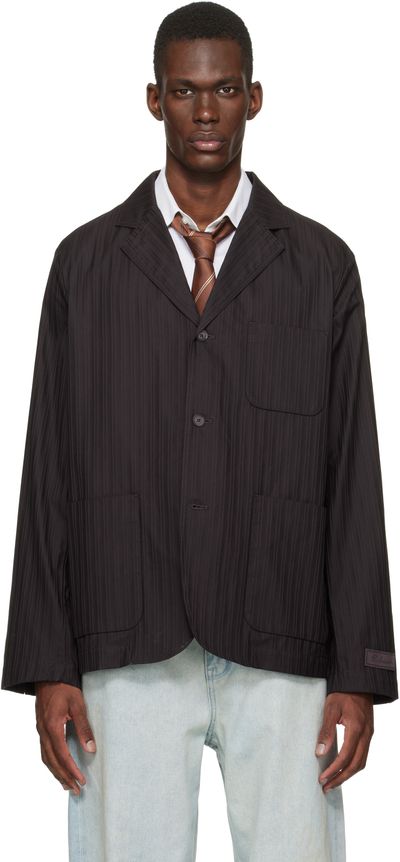 Lacoste Lacoste Brown Elevated Seasonal Blazer