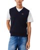 Lacoste Lacoste Cable Knit Cotton Sweater Vest - 1