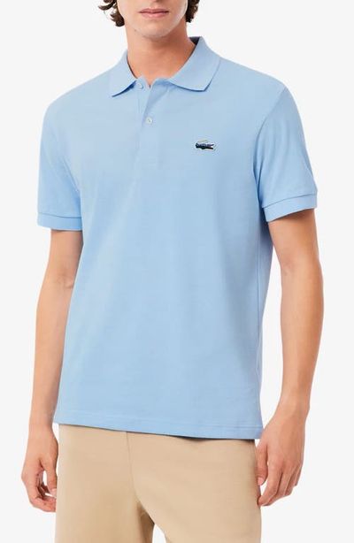 Lacoste Lacoste Classic Fit Landscape Crocodile Cotton Piqué Polo