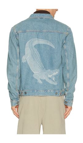 Lacoste Lacoste Croc Jean Jacket