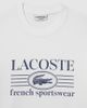 Lacoste Lacoste French Sportswear Graphic Tee in White, Men's at Urban Outfitters - 2