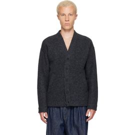 Lacoste Lacoste Gray Oversize Fit Cardigan