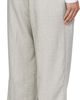 Lacoste Lacoste Gray Relaxed Fit Slub Weave Trousers - 3