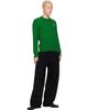 Lacoste Lacoste Green Cable Knit Cotton Sweater - 4