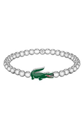Lacoste Lacoste Men's Matchpoint Stainless Steel Bead Bracelet