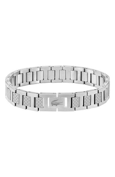 Lacoste Lacoste Men's Metropole Stainless Steel Metal Link Bracelet