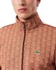 Lacoste Lacoste Monogram Print Zip Front Track Jacket - 5