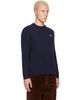 Lacoste Lacoste Navy Cable Knit Cotton Sweater - 2