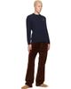 Lacoste Lacoste Navy Cable Knit Cotton Sweater - 4