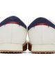 Lacoste Lacoste Off-White & Navy Aura Leather Sneakers - 2