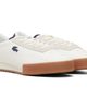 Lacoste Lacoste Off-White & Navy Aura Leather Sneakers - 4