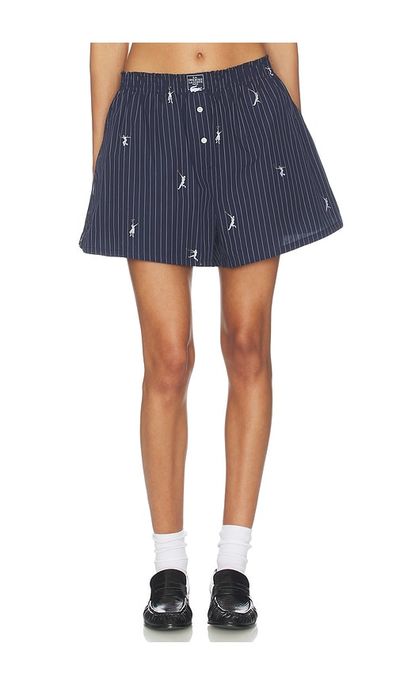 Lacoste Lacoste Oversize Fit Jacquard Shorts