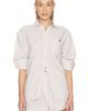Lacoste Lacoste Oversized Fit Toile Shirt - 1