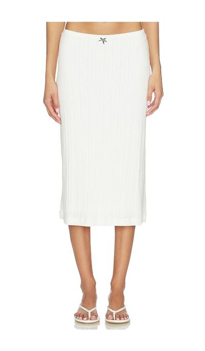 Lacoste Lacoste Pointelle Skirt