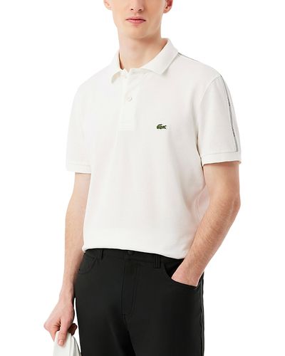 Lacoste Lacoste Regular Fit Logo Stripe Polo Shirt