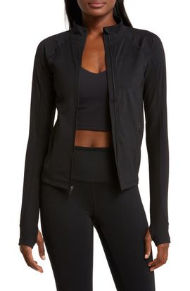 Lacoste Lacoste Rib Panel Zip Jacket