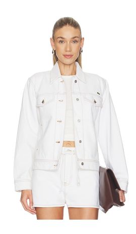 Lacoste Lacoste Slim Fit Denim Jacket